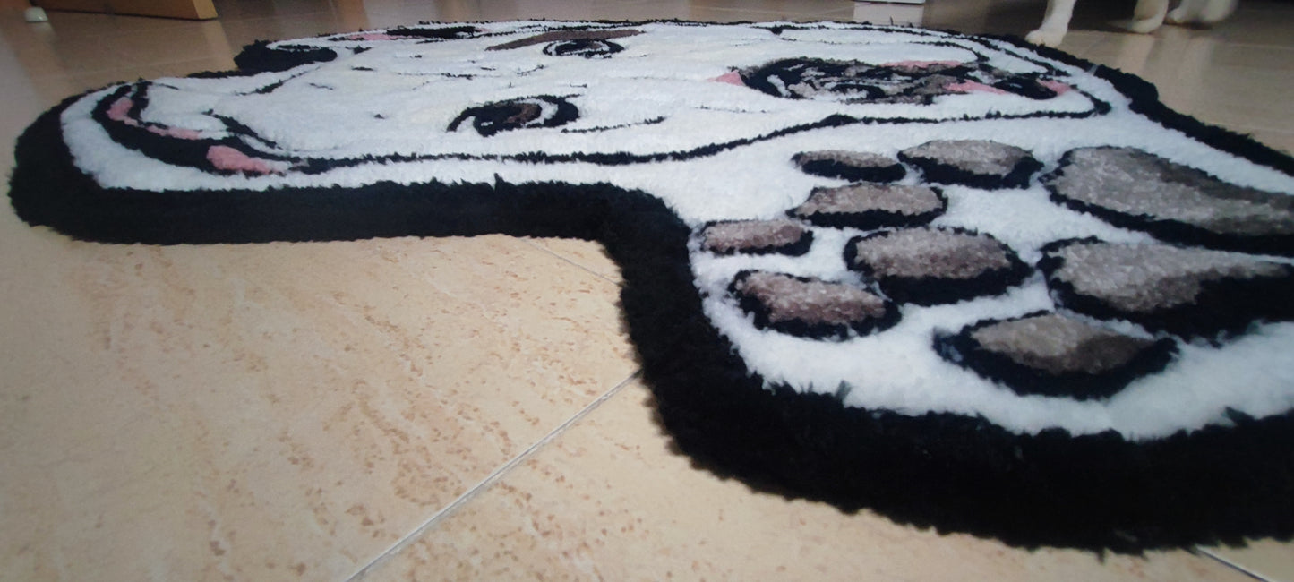 Alfombra perro personalizada sin fondo