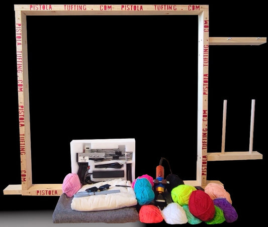 Tufting Kit with frame + Basic Tufting Course