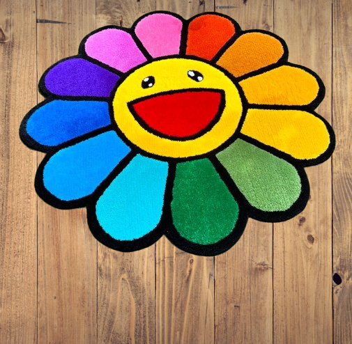 Alfombra Flor Feliz