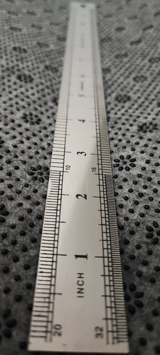 Metalic ruler