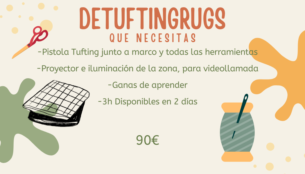 Curso Online Tufting