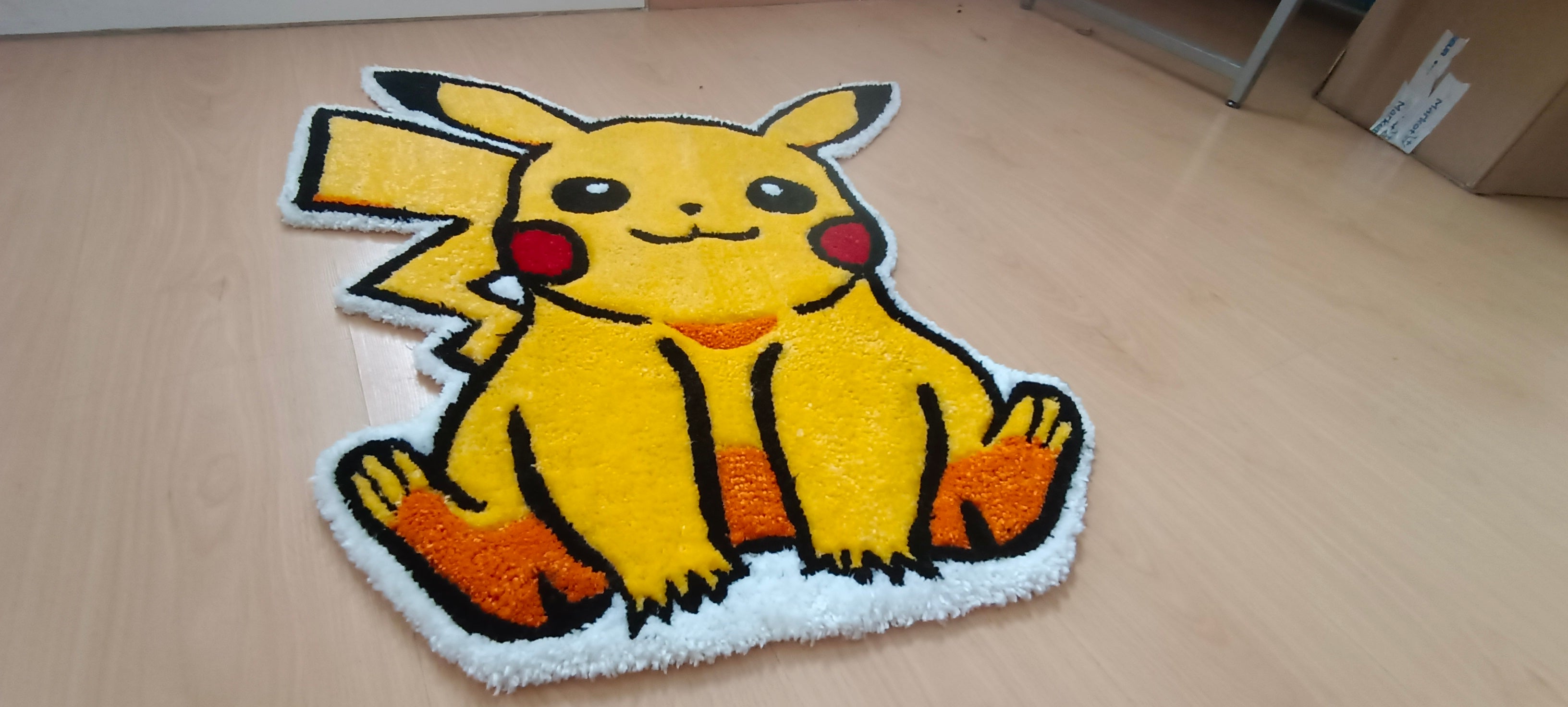 Pikachu Rectangle Rug pikachu rug – Detuftingrugs