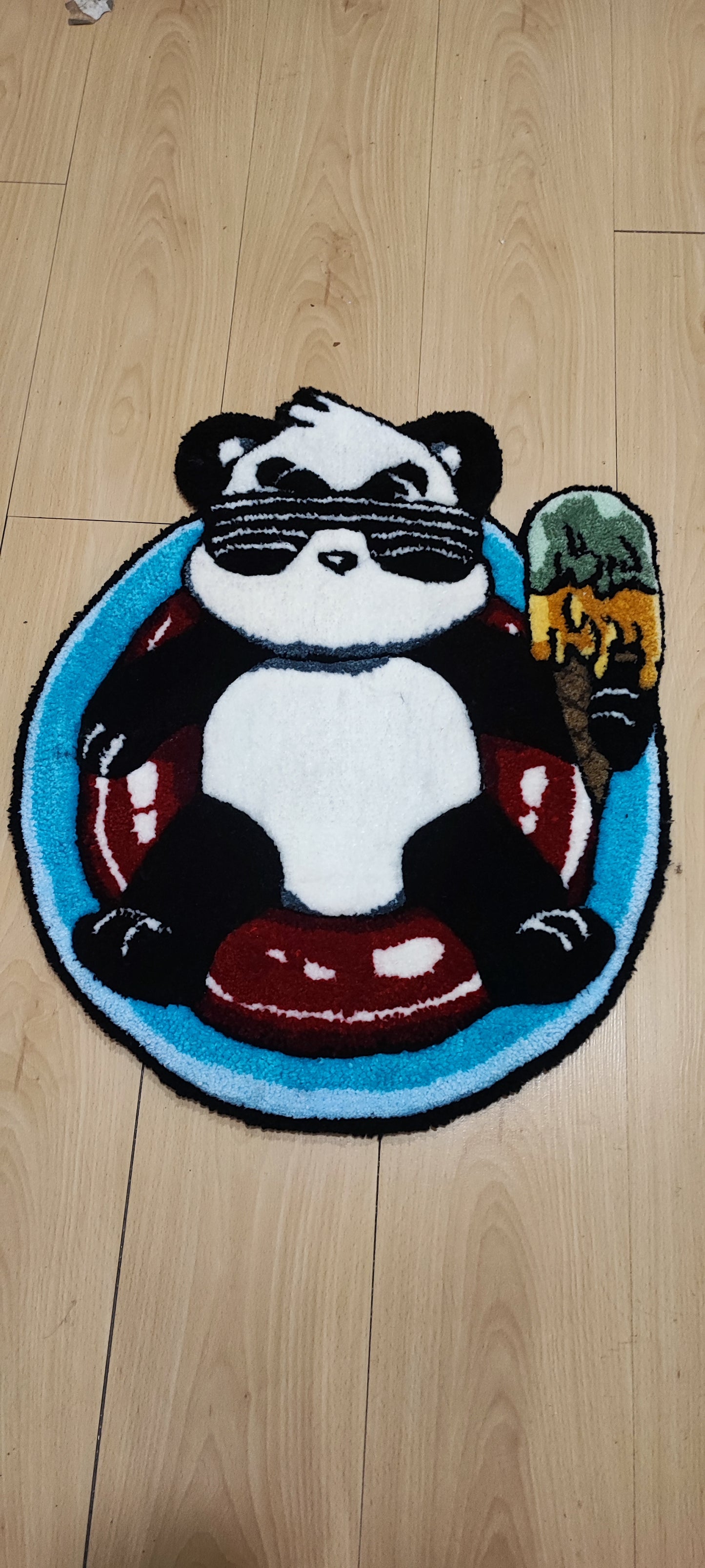 Alfombra personalizada panda