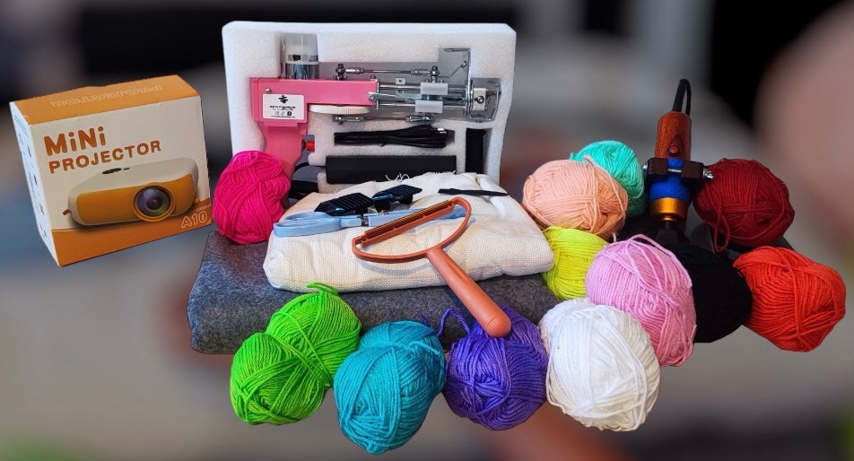 Professional Tufting Kit + Basic Tufting Course