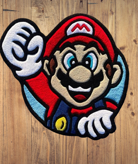 Mario personalized rug