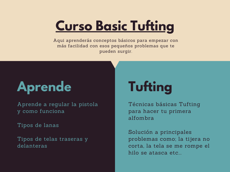 Tufting Basic Course