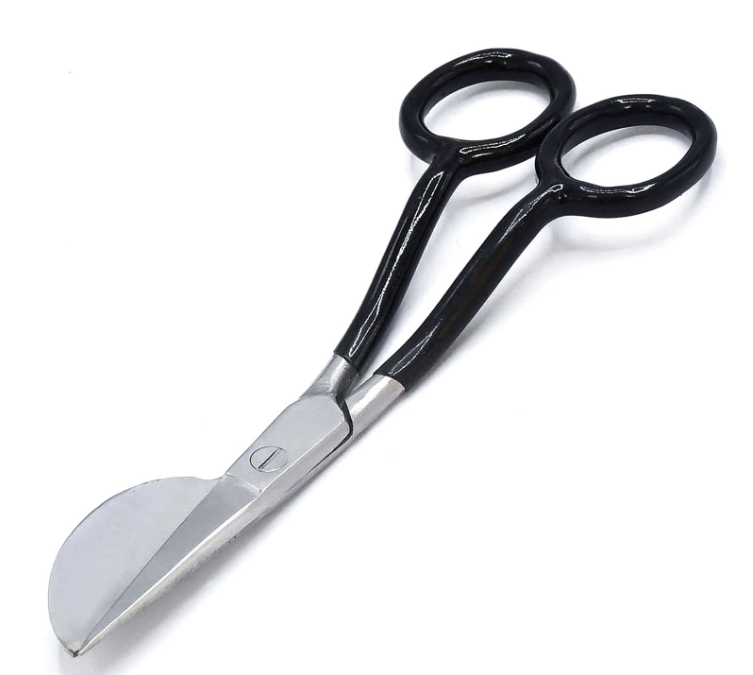 Duckbill scissors